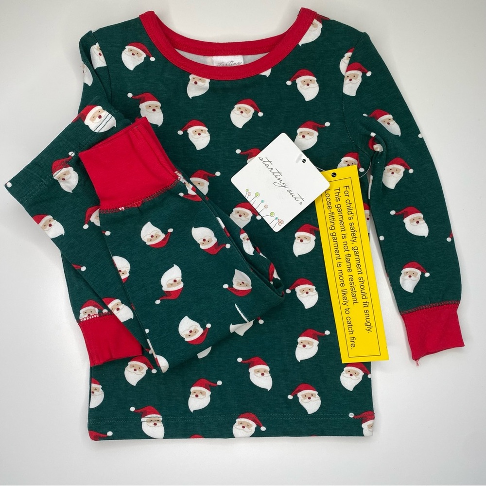 Matching Santa Pajama Set